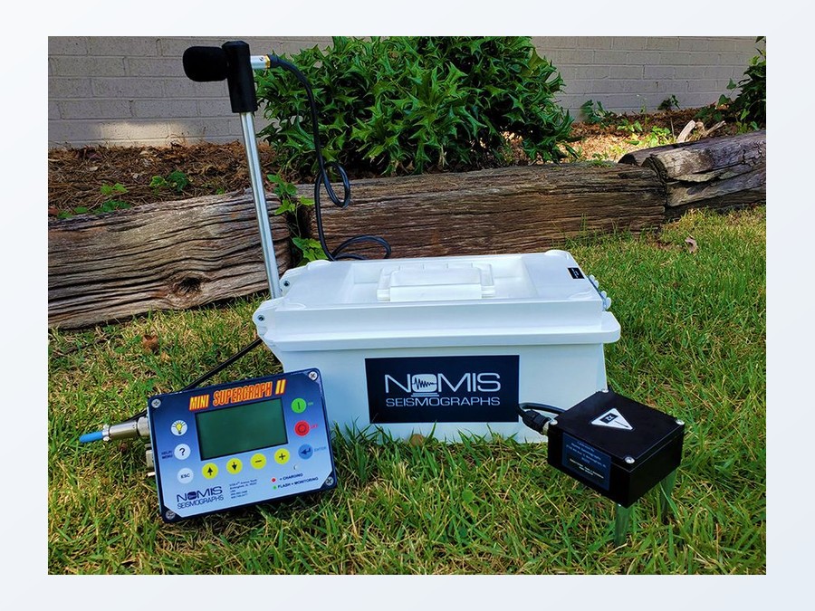 Blast Vibration Monitor Nomis Mini Supergraph II